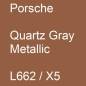 Preview: Porsche, Quartz Gray Metallic, L662 / X5.